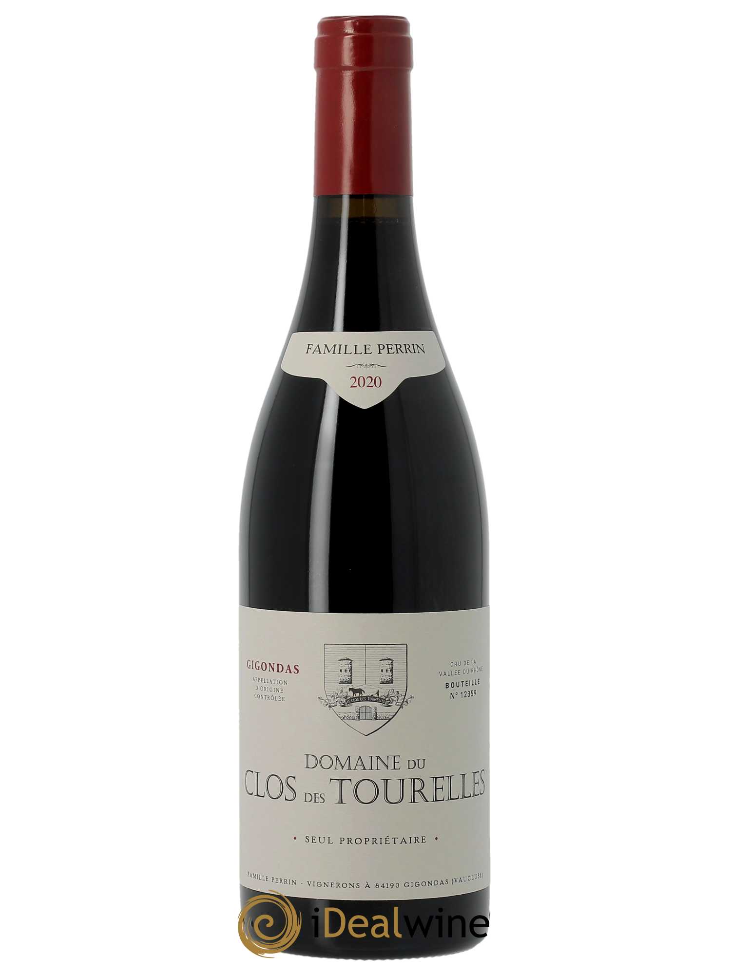 Gigondas Clos Des Tourelles (Domaine du) Famille Perrin (CBO à partir de 6 BTS) 2020 - Lot de 1 Bouteille