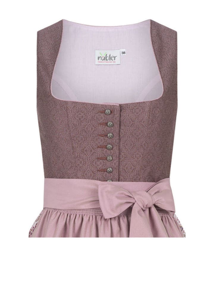 Nübler Midi Dirndl Nela in Beere günstig kaufen