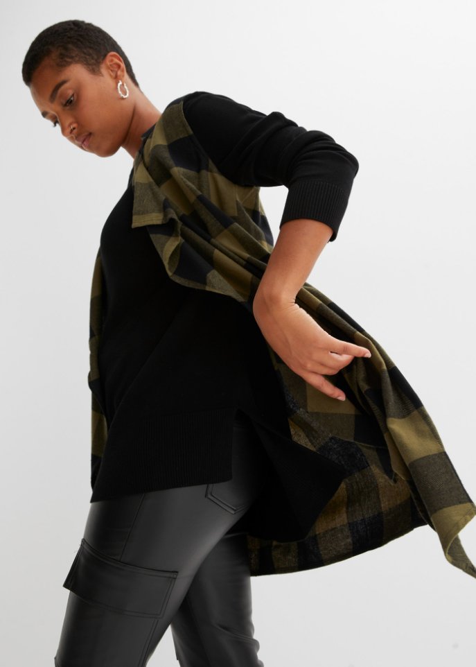 Flanell-Weste