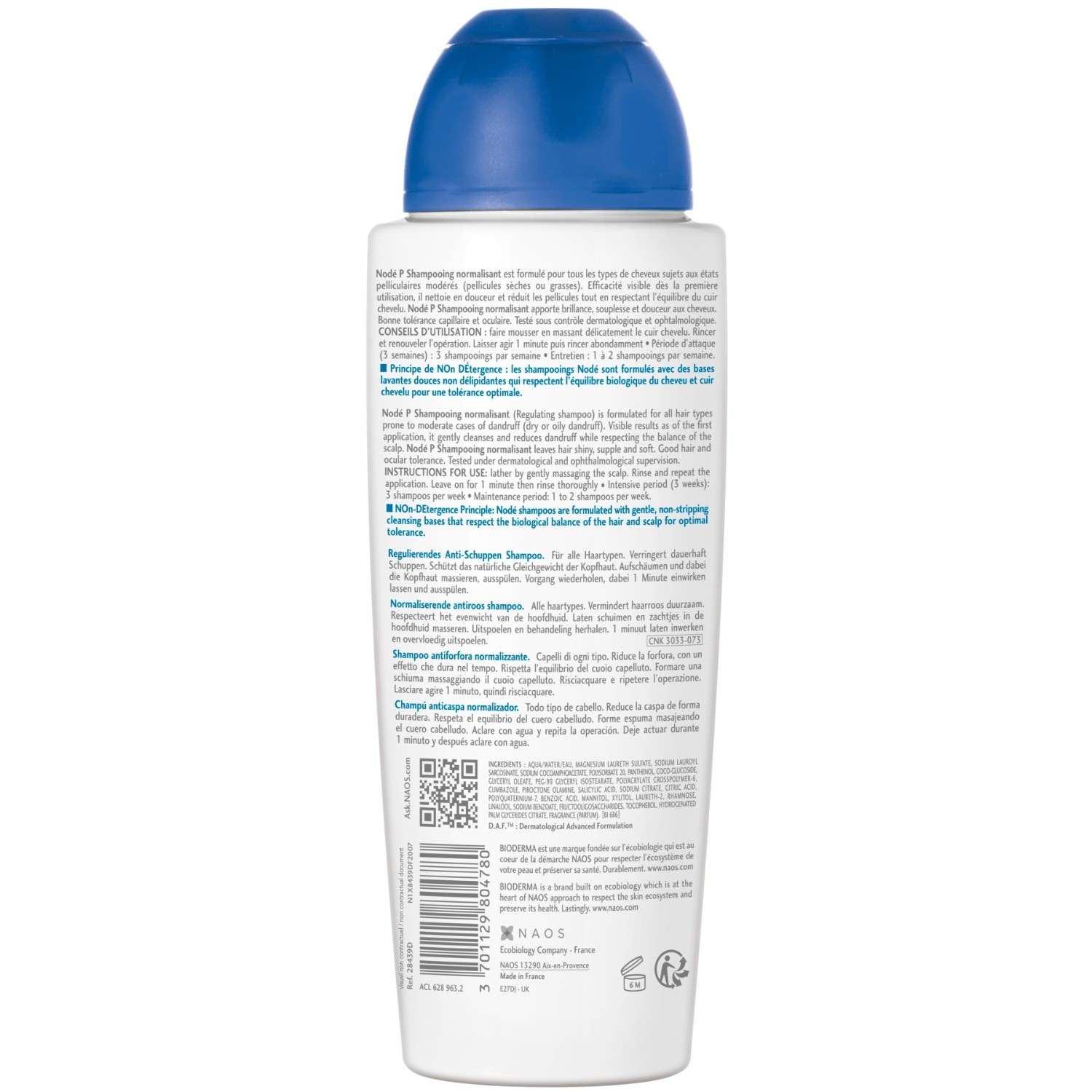Bioderma NODE P SHP NORMALIZING FC400ML