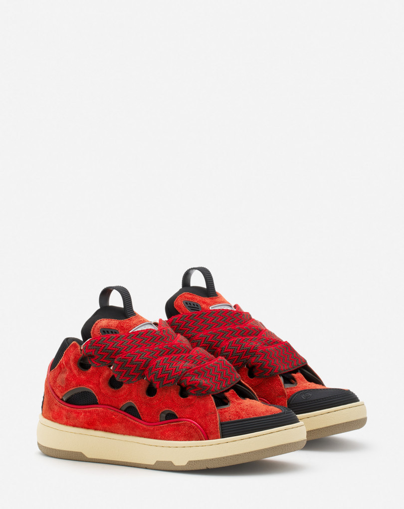 SNEAKERS CURB EN CUIR