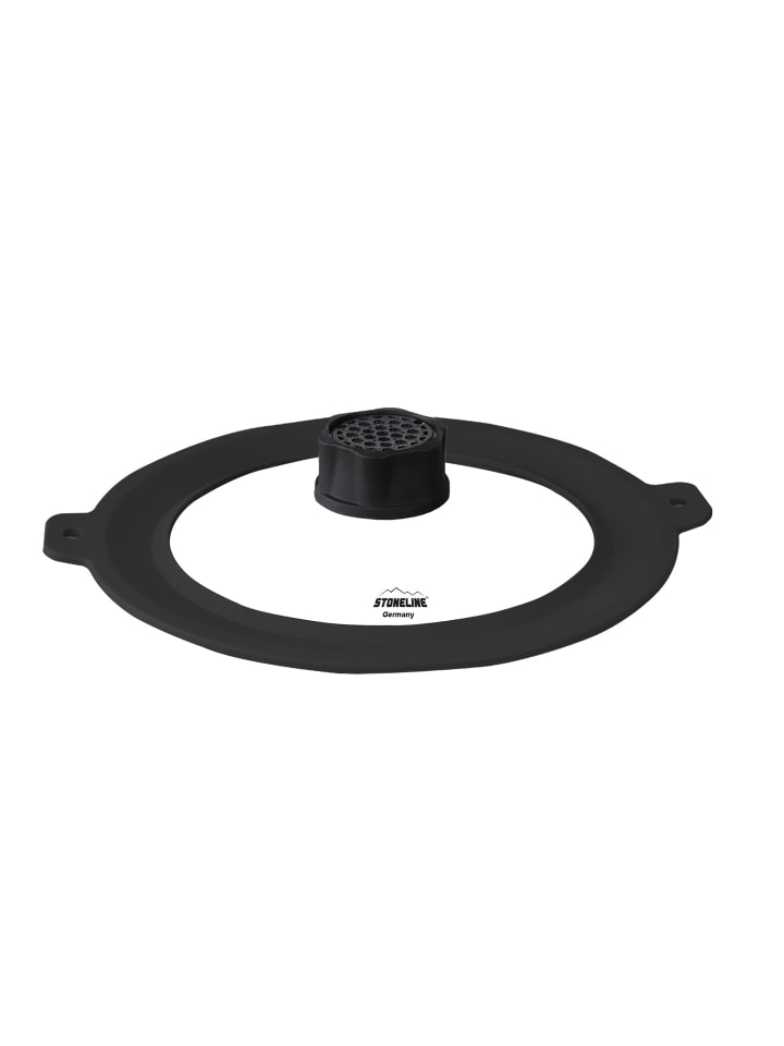 Stoneline Universal Glasdeckel 22/24/26/28 mit SMELL WELL Funktion in Schwarz günstig kaufen onesize