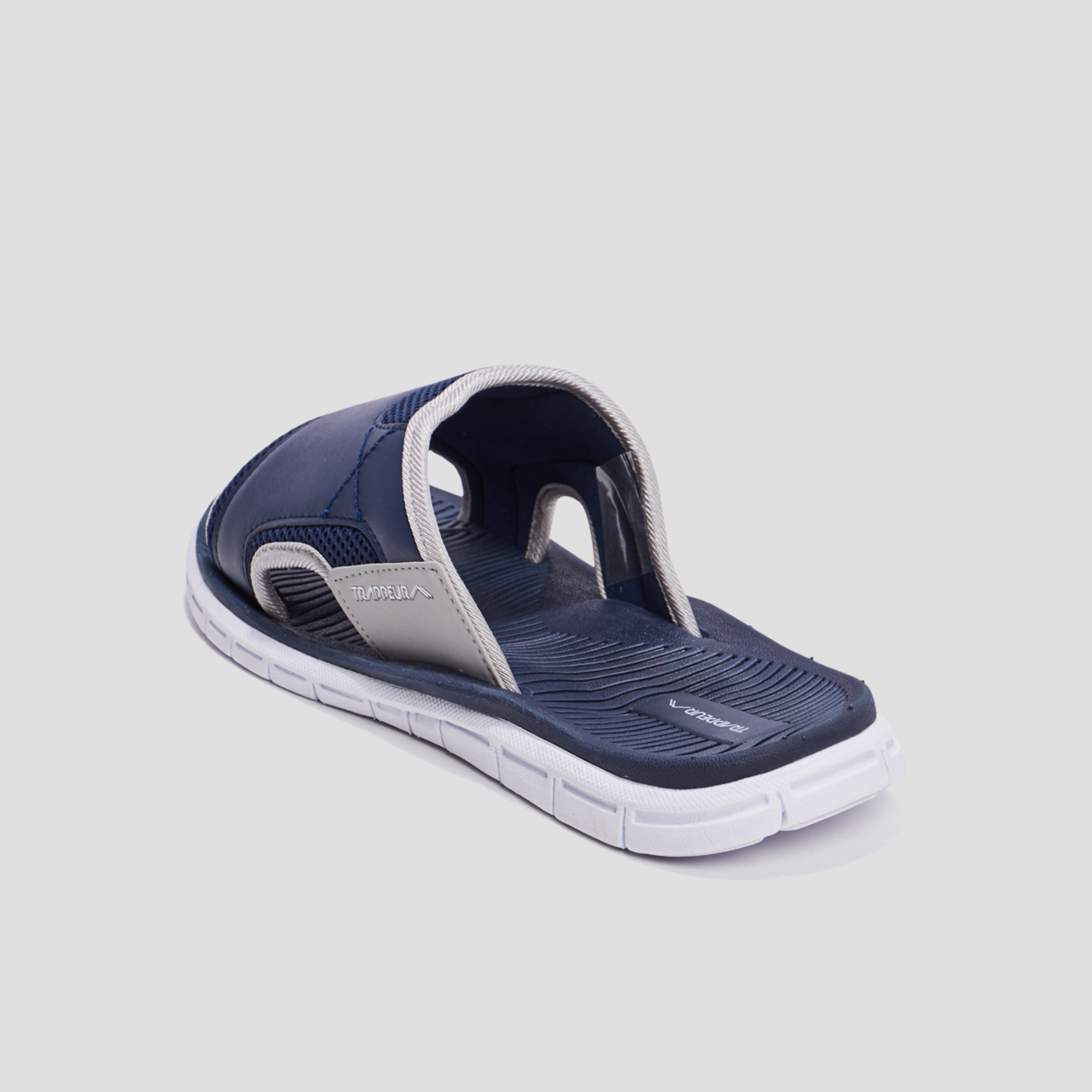 Mules Trappeur bleu marine homme | La Halle