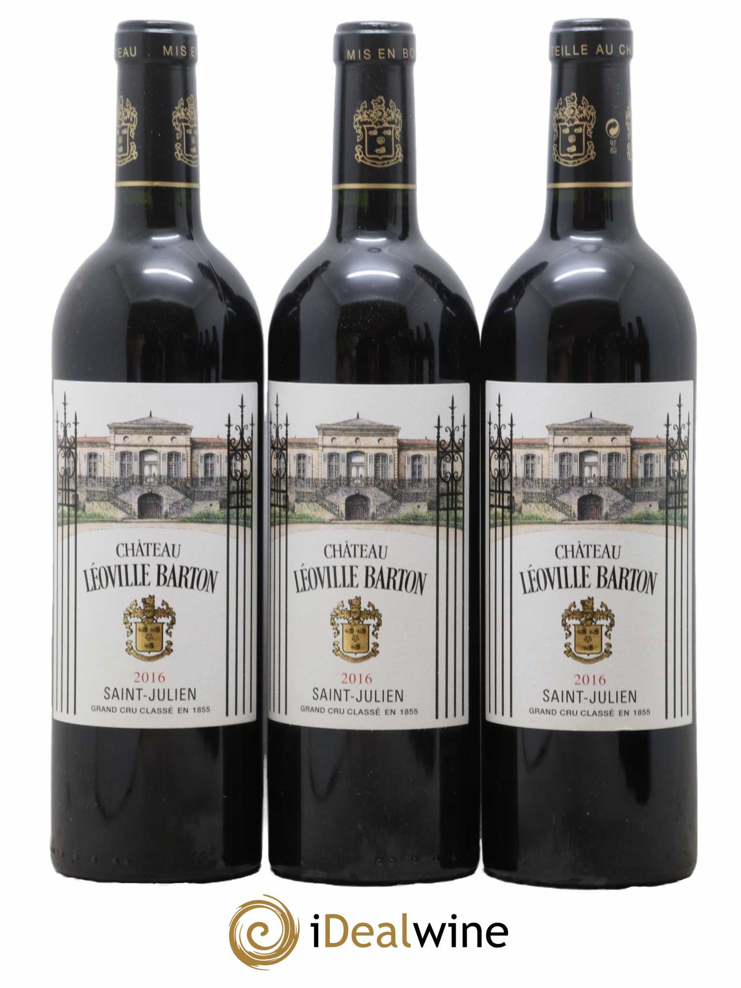 Château Léoville Barton 2ème Grand Cru Classé  2016 - Lot de 6 Bouteilles