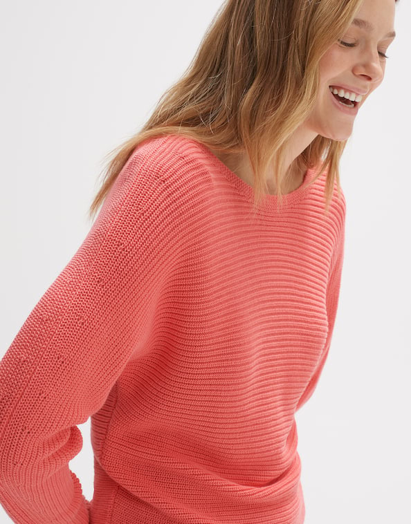 Baumwoll Pullover Perlufa