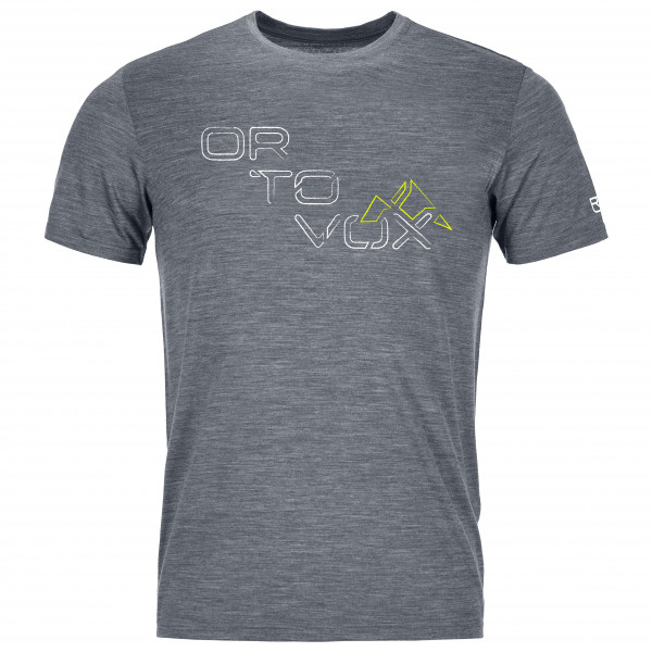 Ortovox - 185 Merino Tangram Logo - Merinoshirt