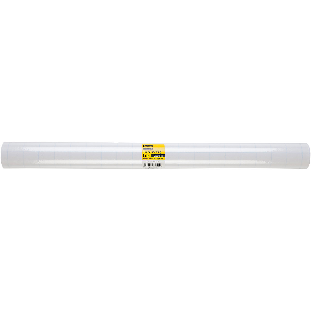 Buchfolie 5 m x 40 cm, transparent & selbstklebend