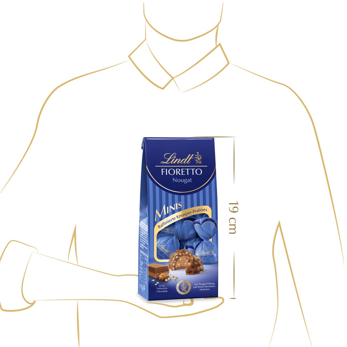 FIORETTO Minis Nougat, 115g