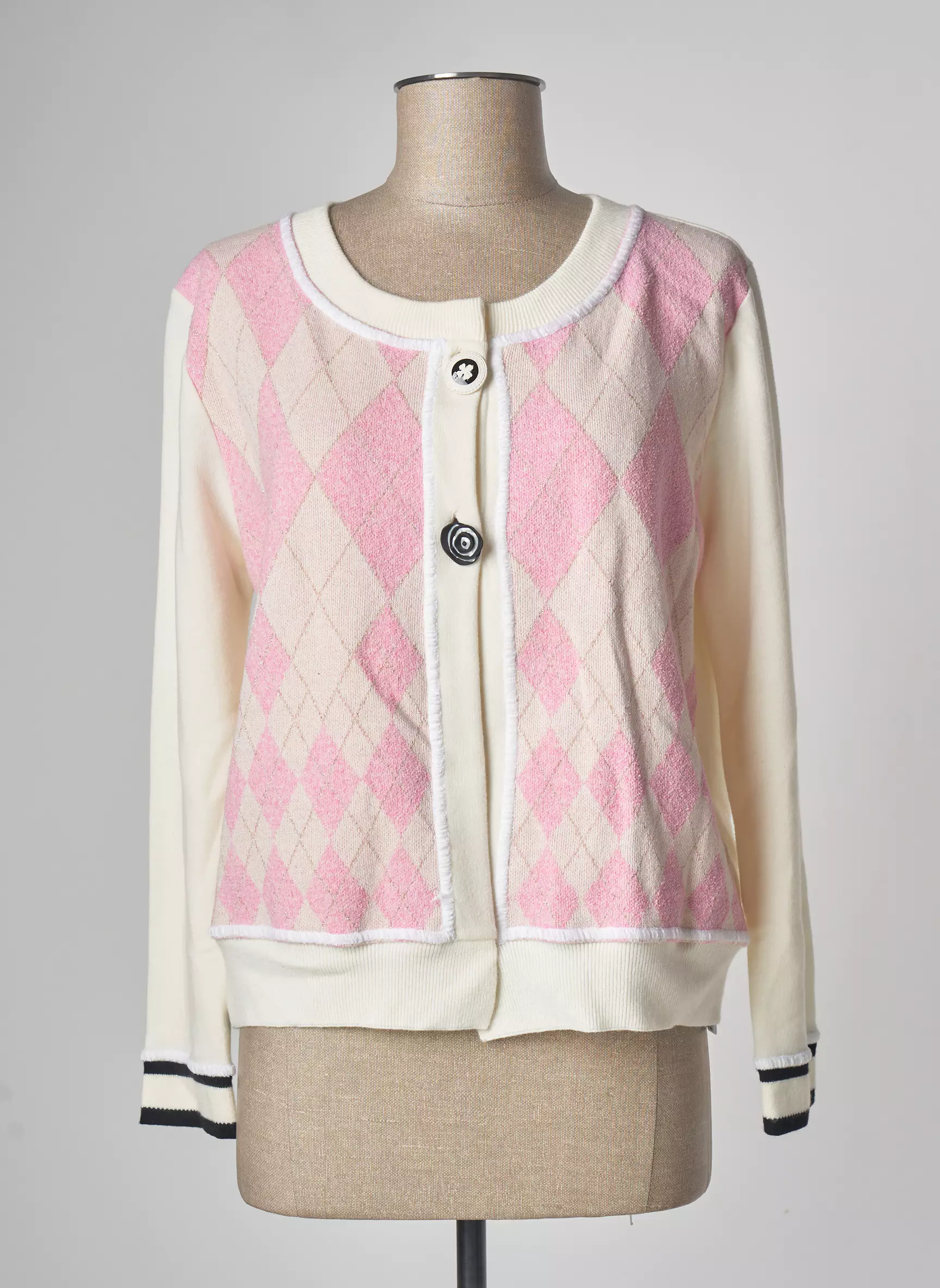 Elisa Cavaletti Cardigans Femme couleur beige