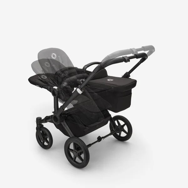 Bugaboo Donkey 5 Twin 2-in-1 Stroller Set Black/Desert Taupe, Desert Taupe