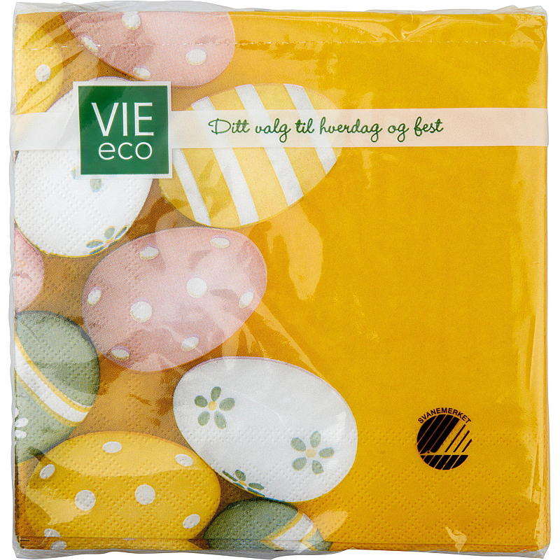 Vie Home Servietter 20-pk 33x33 cm, Påske