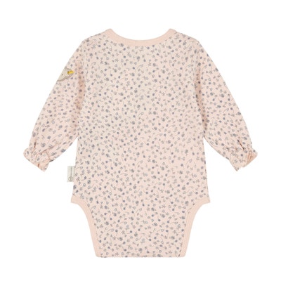 Body langarm, rosa für Mädchen