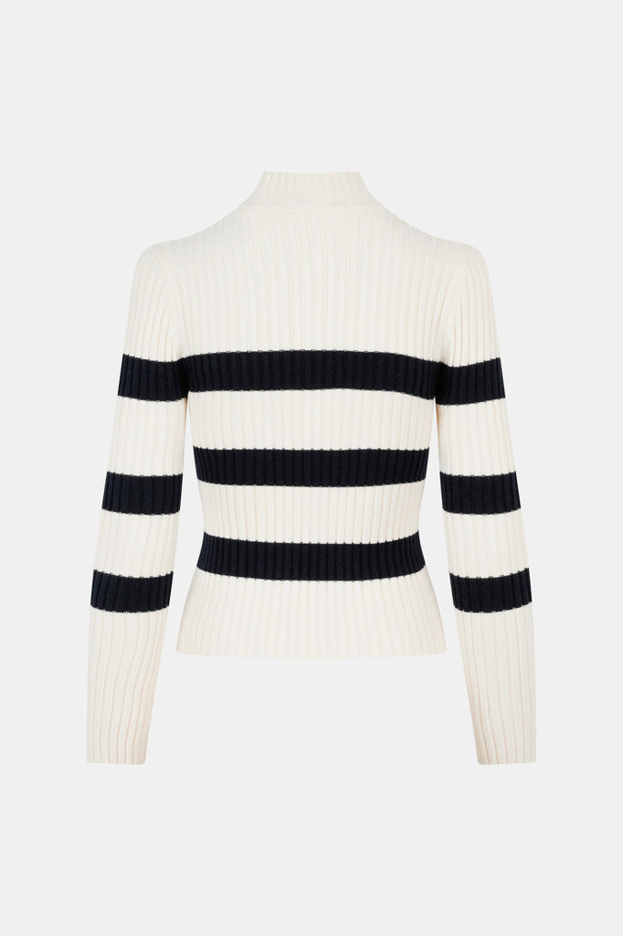 Pull Col Haut Sailor