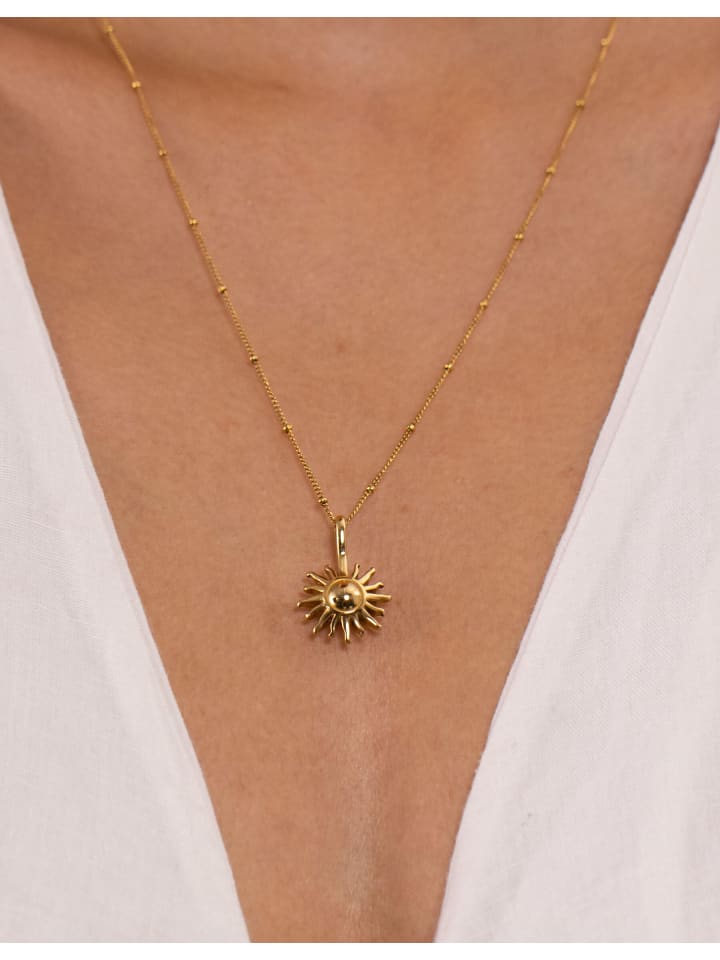PURELEI Halskette Sun in Gold günstig kaufen onesize