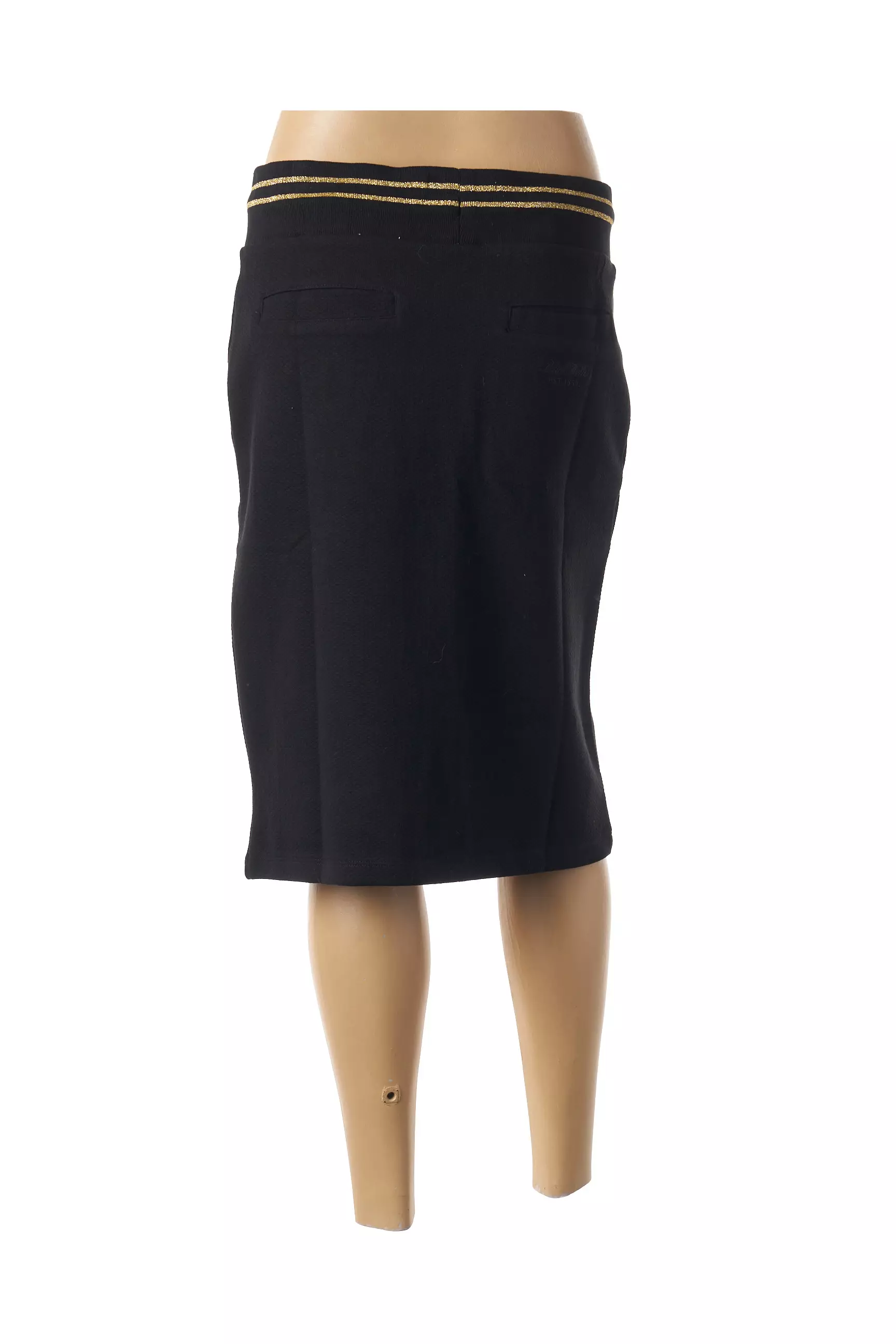 Black Wellis Jupes Mi Longues Femme couleur noir