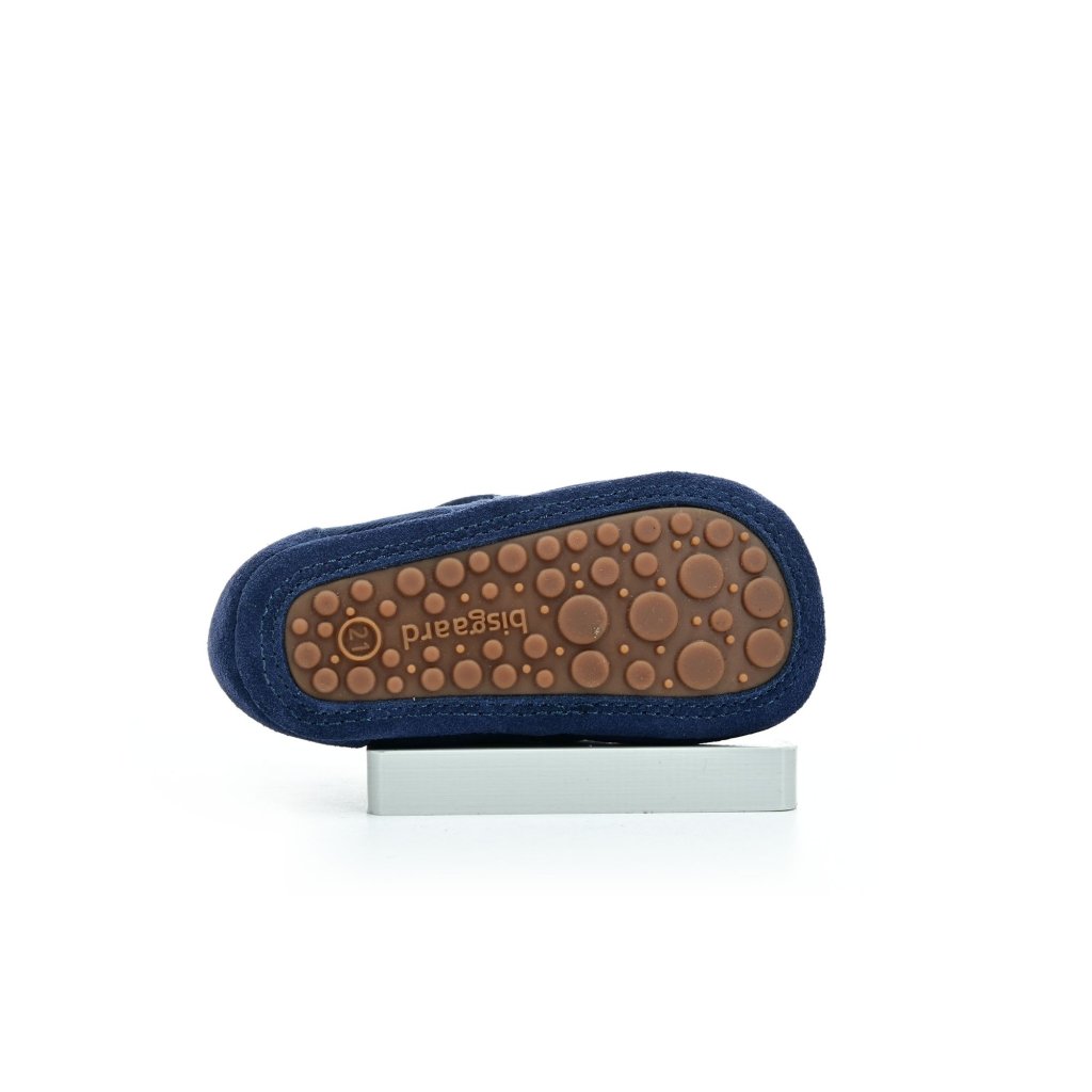 Bisgaard Baby Cotton Dark Blue Barfußschuhe