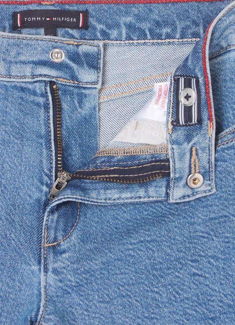 Pantaloni scurți din denim cu croială dreaptă Tommy Hilfiger