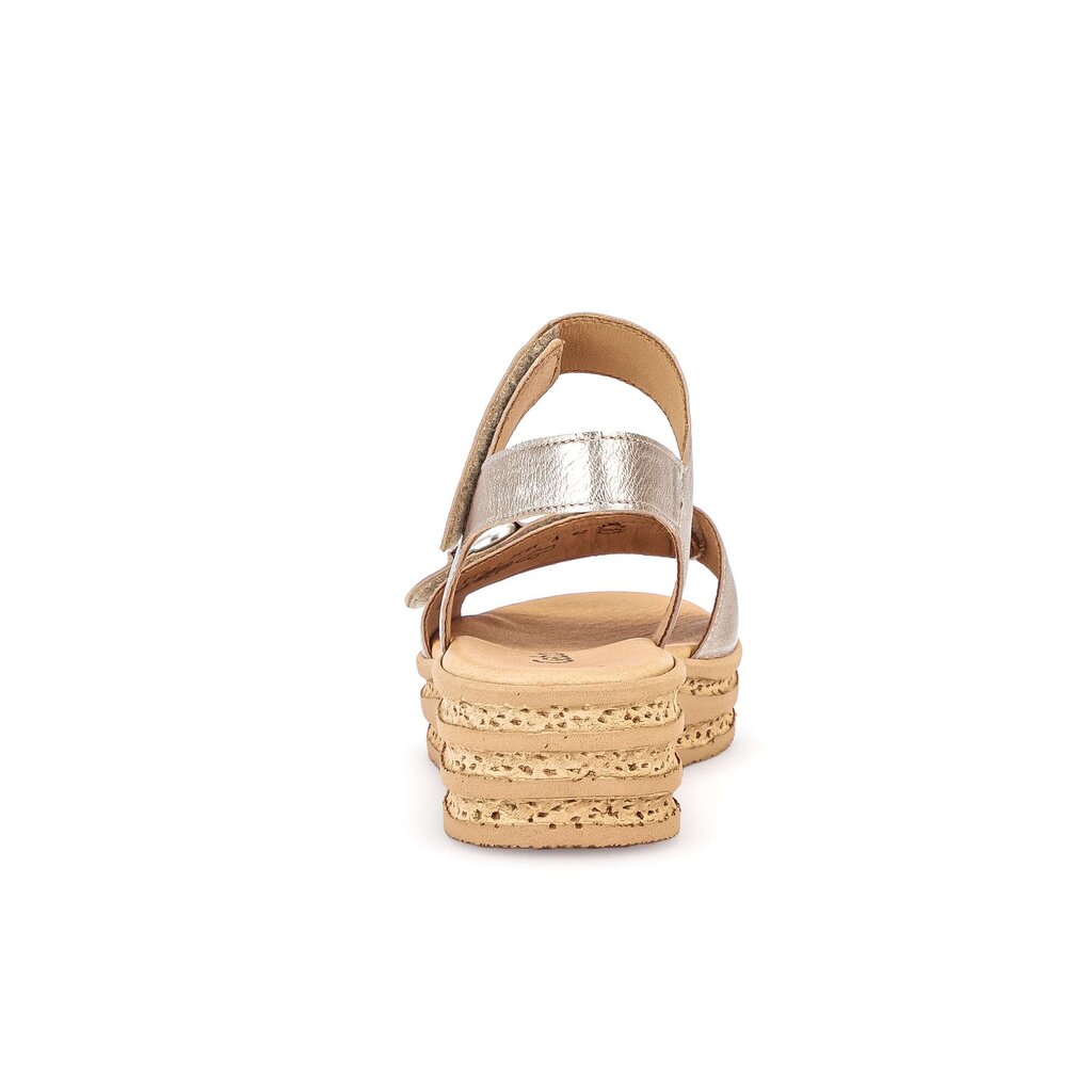 Gabor fashion Plateau Sandale gold