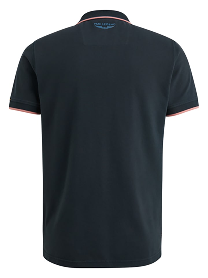 PME Legend Poloshirt in Dunkelblau günstig kaufen