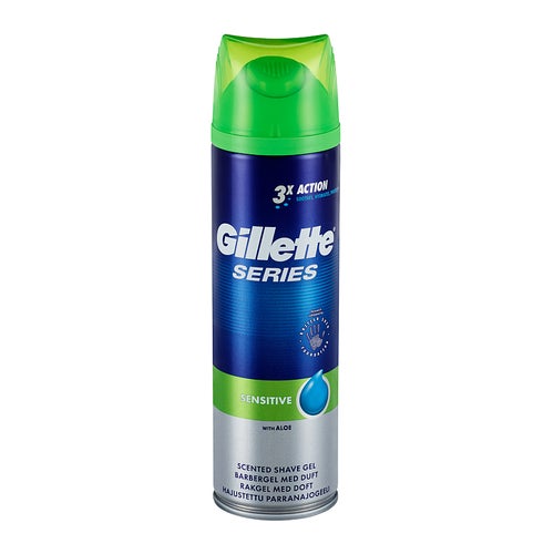 Gillette Series Sensitive Skin -parranajogeeli 200 ml