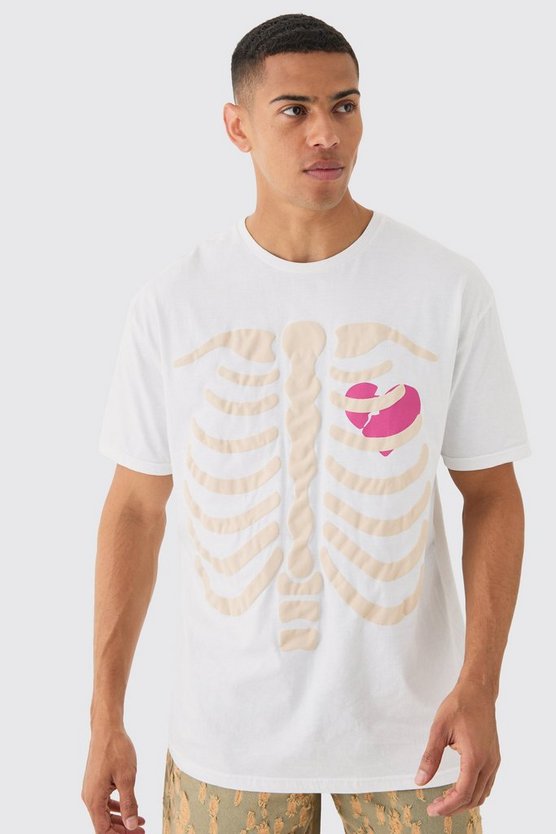 Oversize T-Shirt mit Heart Breaker Print