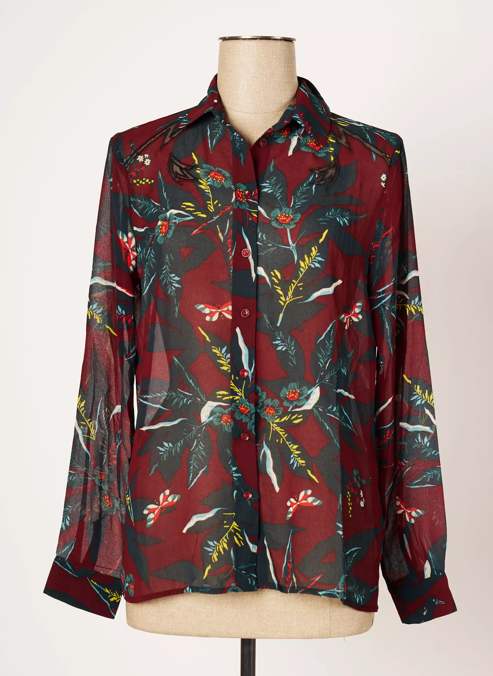 Grace Mila Chemisiers Femme couleur rouge
