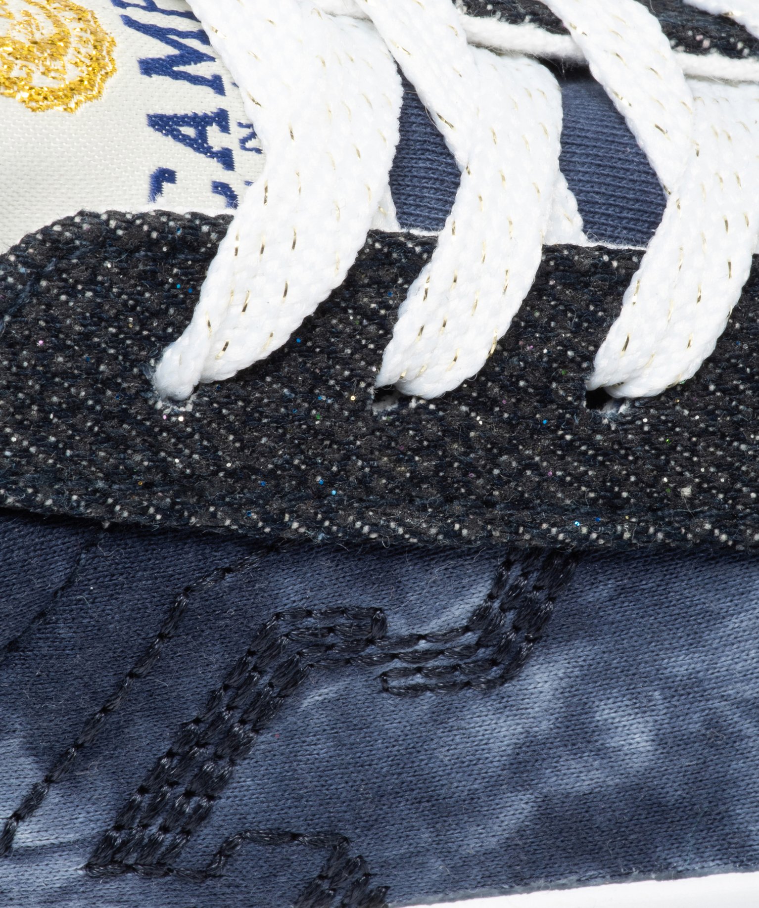 Baskets fille en toile denim et "tie and dye" – Camps United multicolore | GEMO