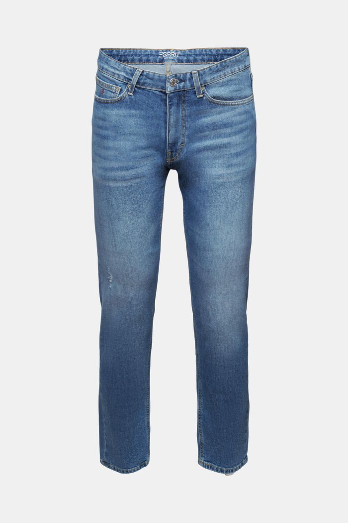 Schmale Jeans mit mittlerer Bundhöhe