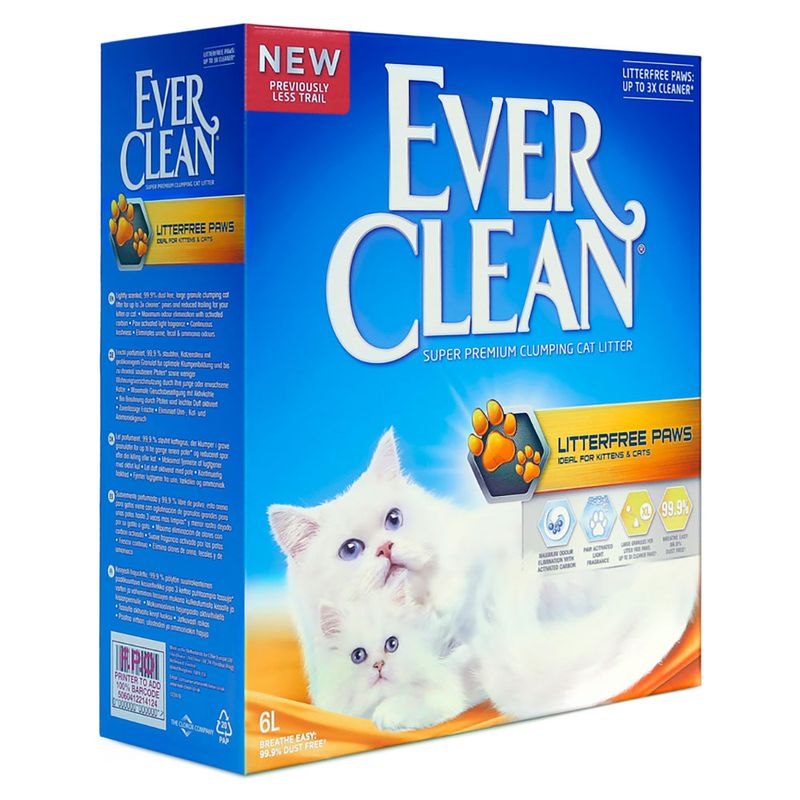 Ever Clean Litterfree Paws Katzenstreu zu TOP-Preisen | bitiba %