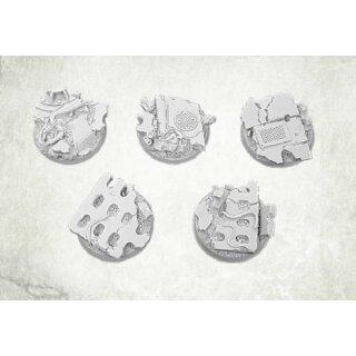 Concrete Slabs Round 32mm Set 1 (5)