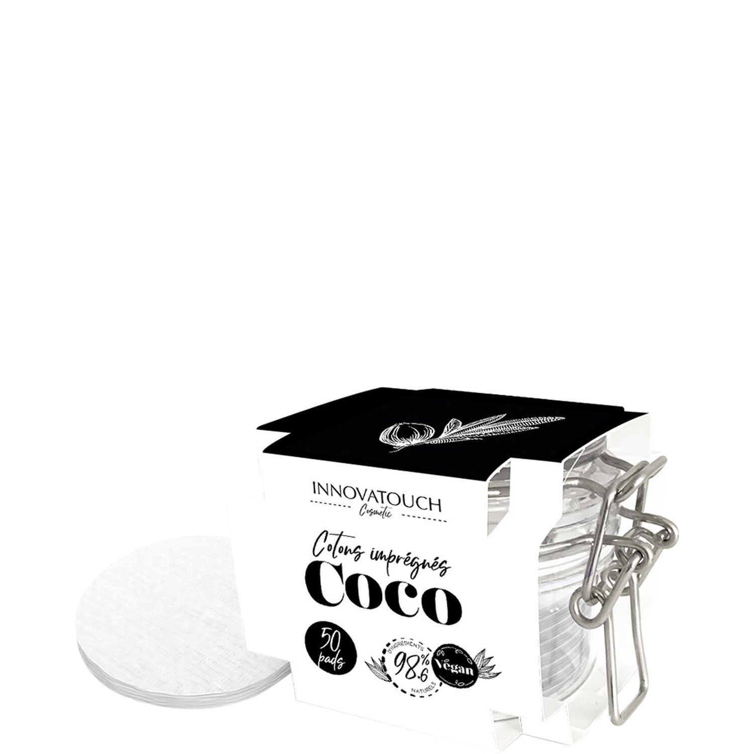 Innovatouch Coco Disques Cotons Imprégnés x50