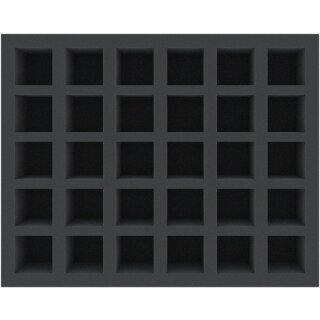 Feldherr 60 mm Full-Size Schaumstoffeinlage mit 30 Fächern