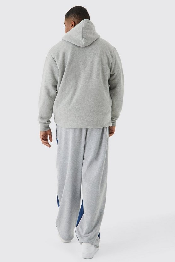 Plus lockere Jogger-Jeans mit elastischem Bund