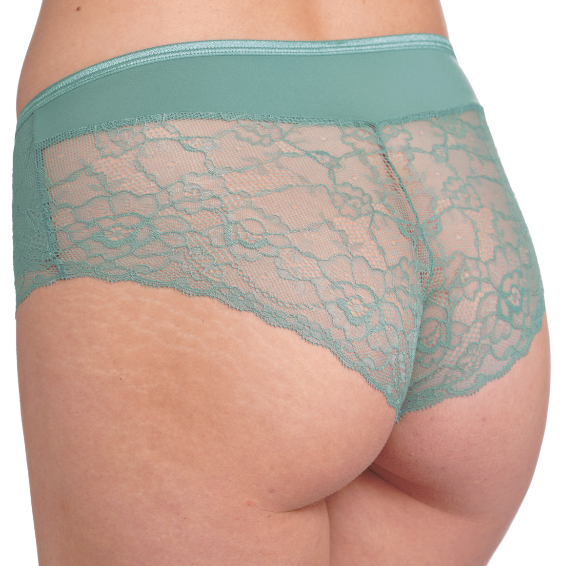 2 Damen Pantys mit Spitze