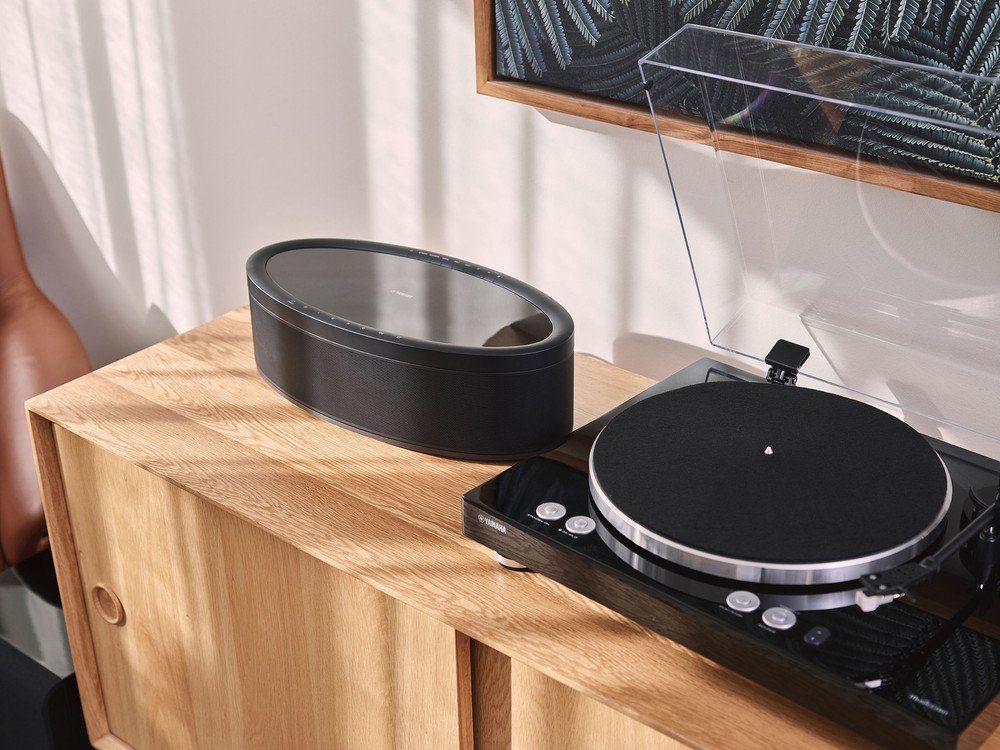 Yamaha Yamaha MusicCast VINYL 500 Audio-Plattenspieler mit Riemenantrieb S... Plattenspieler