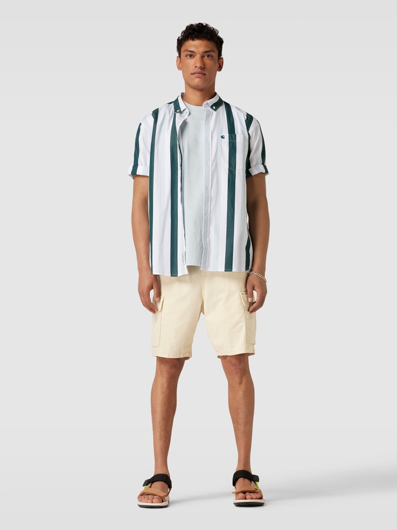 Cargoshorts mit Label-Detail Modell 'SURPLUS' in beige