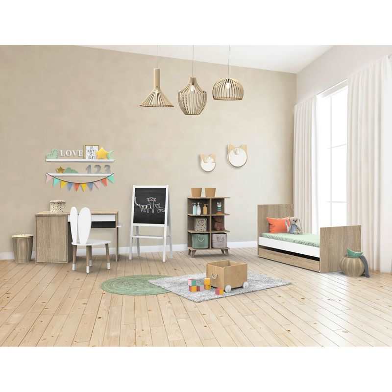 Lit bébé évolutif en lit junior Little big bed Nova