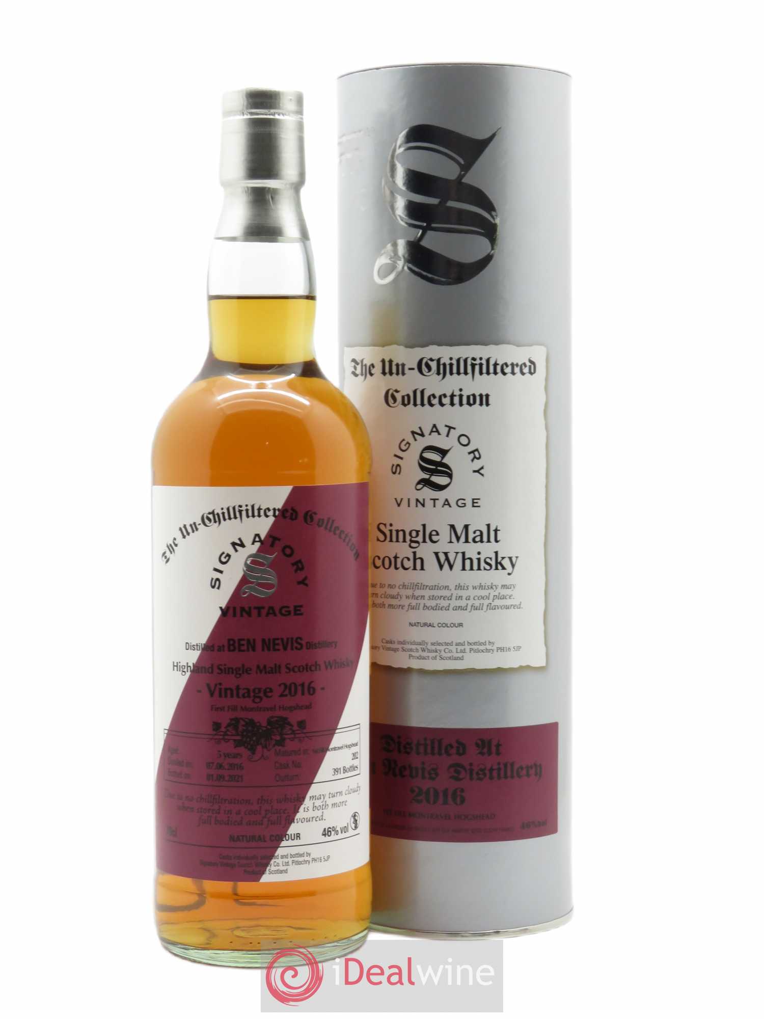 Whisky Ben Nevis (70cl) 2016 - Lot de 1 Bouteille