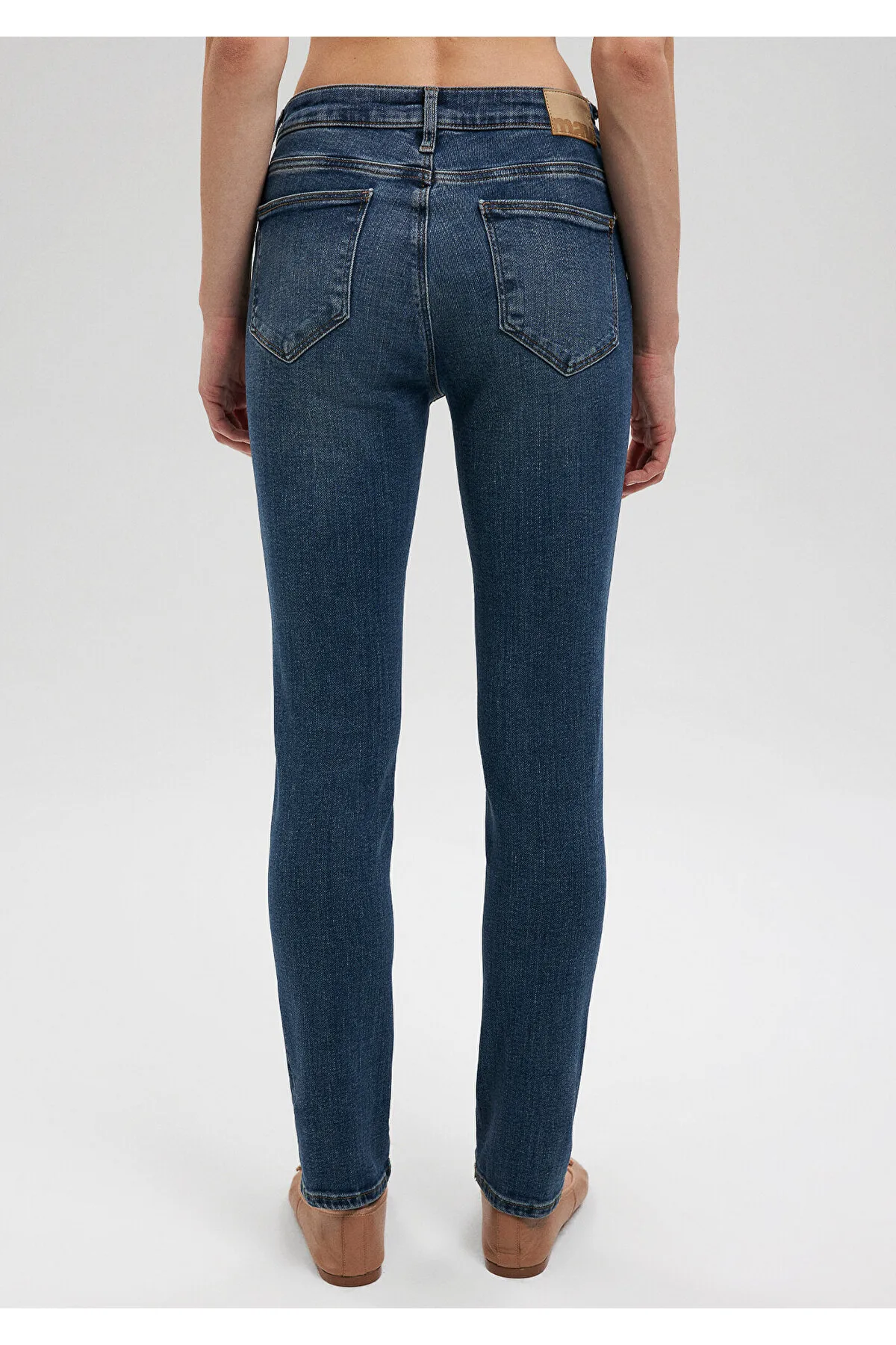 Mavi  Ada Casual Shaded Indigo Blue Jeanshose 1020585267