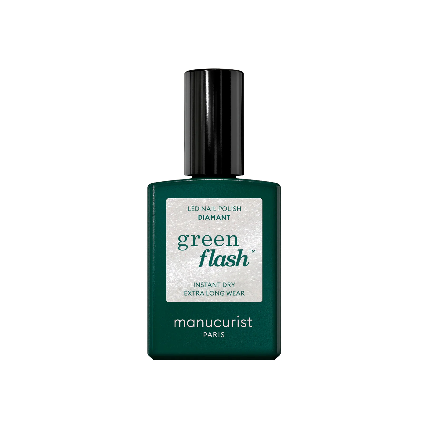GREEN FLASH Nails - Pusiau ilgalaikis nagų lakas - Gelio efekto nagų lakas