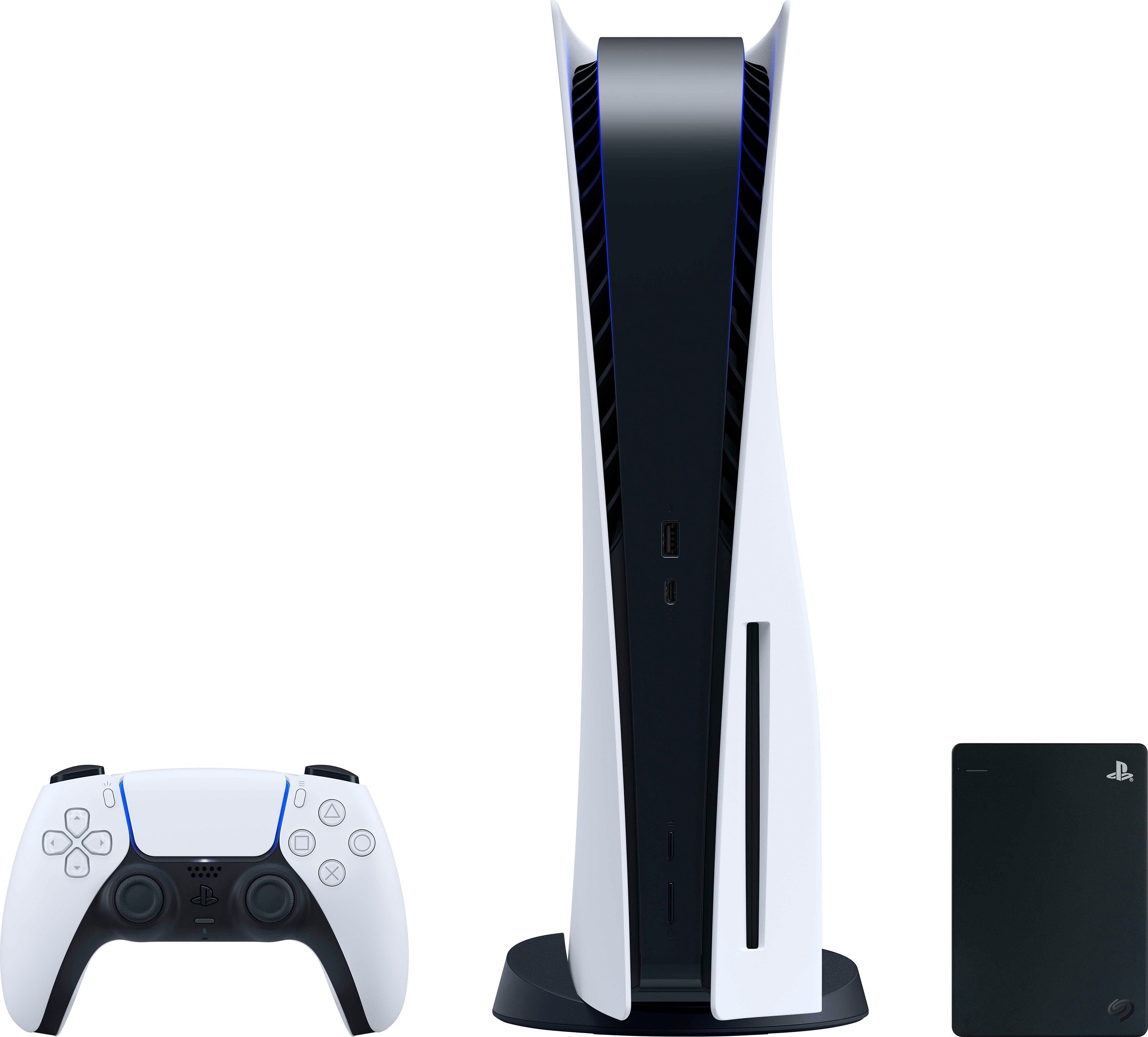 Seagate Game Drive für PS4/PS5 4TB externe HDD-Festplatte (4 TB) 5.0 Gbps (USB 3.0) / 480 Mbps (USB 2.0) MB/S Lesegeschwindigkeit