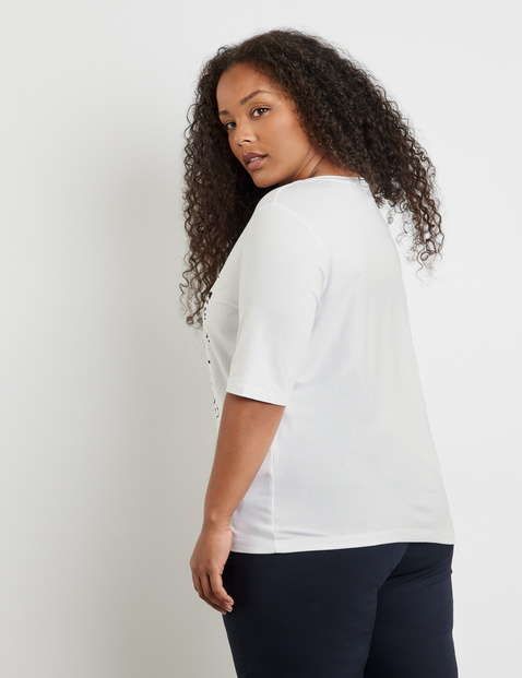 Halbarmshirt mit Frontprint