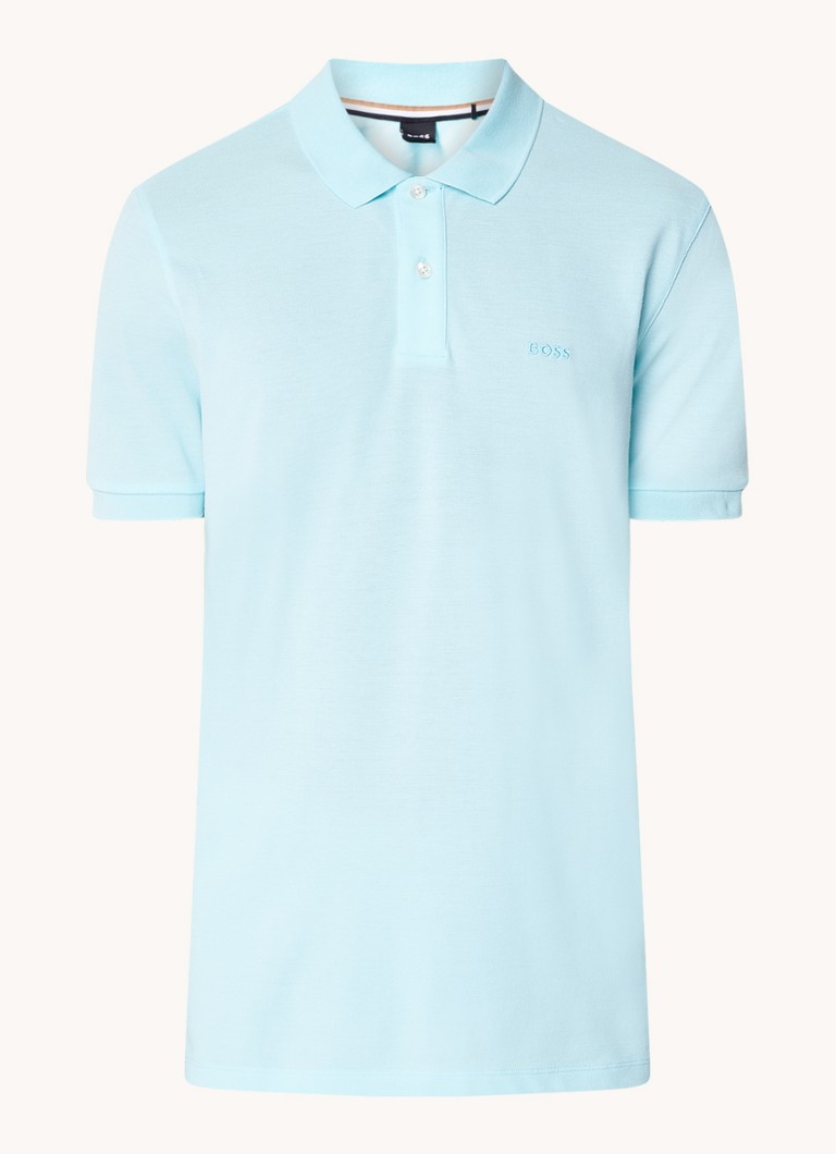 Polo HUGO BOSS Pallas de corte regular em algodão piqué