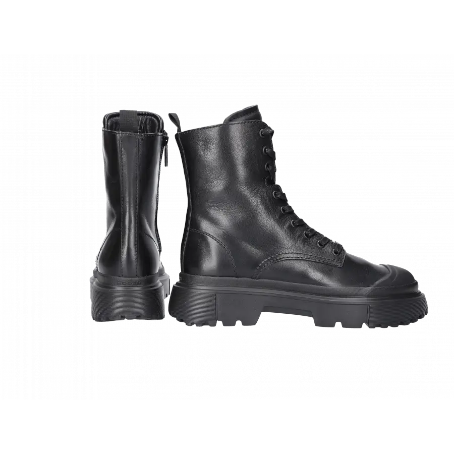 Hogan - Stiefeletten H619 Kalbsleder - schwarz