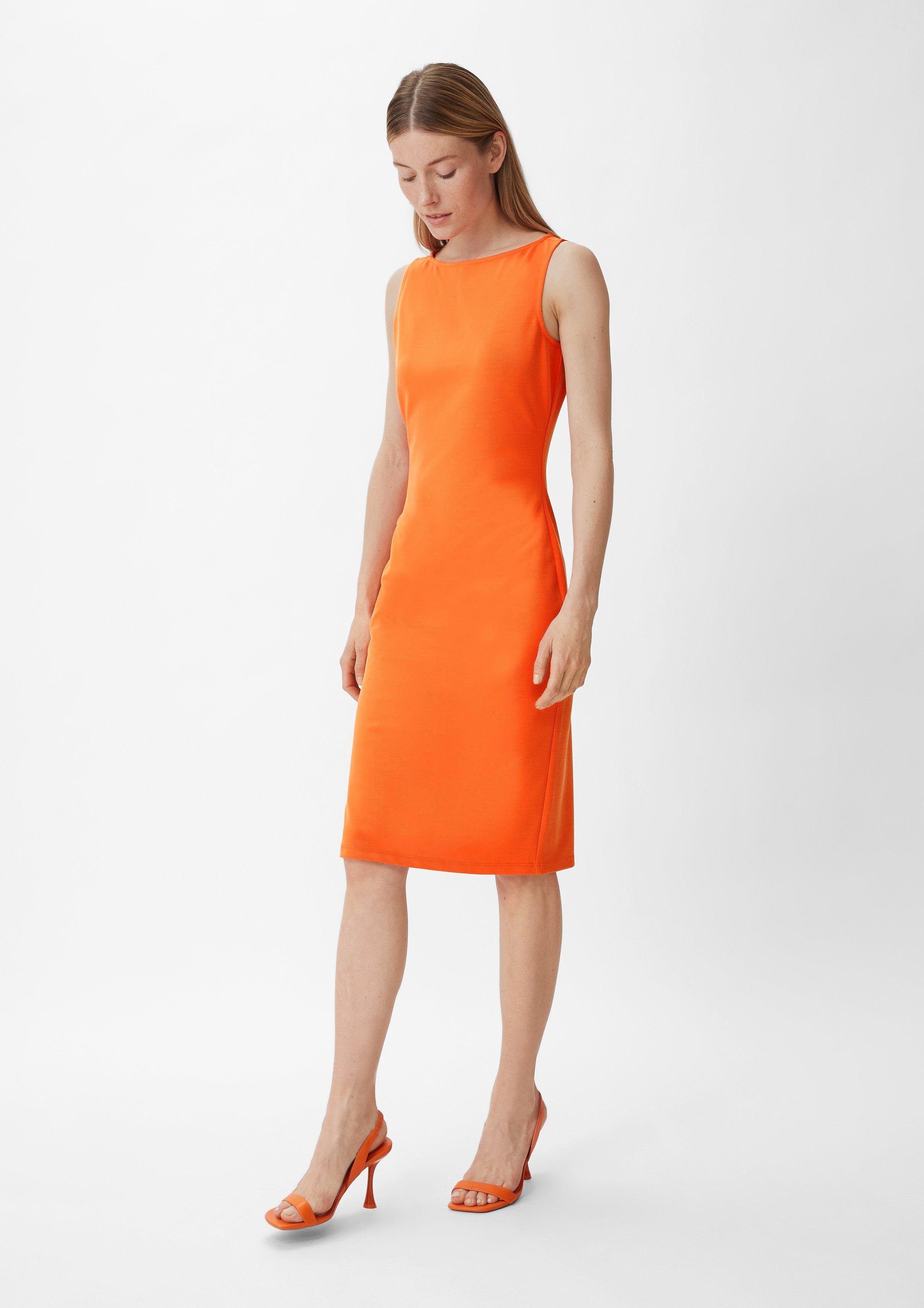 Kleid aus Modalmix - orange