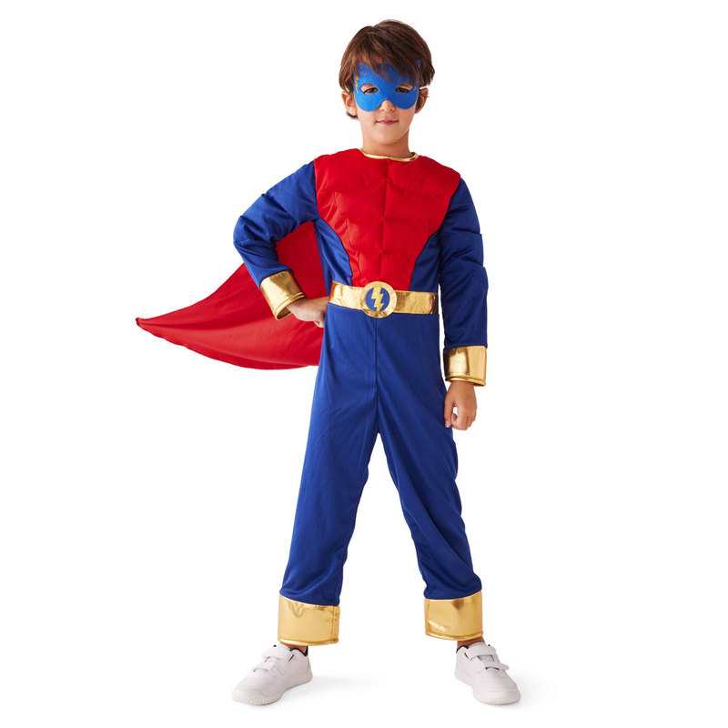 Déguisement combinaison de super héros 3-5 ans Oxybul