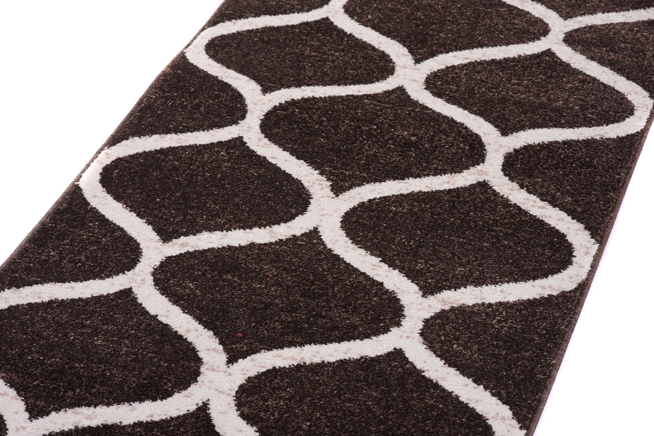 Läufer Läufer Flurläufer Modern für Vorzimmer, Küche - Braun, Mazovia, 70 x 100 cm, Kurzflor, Meterware, Höhe 10 mm, Kurzflor - niedrige Florhöhe
