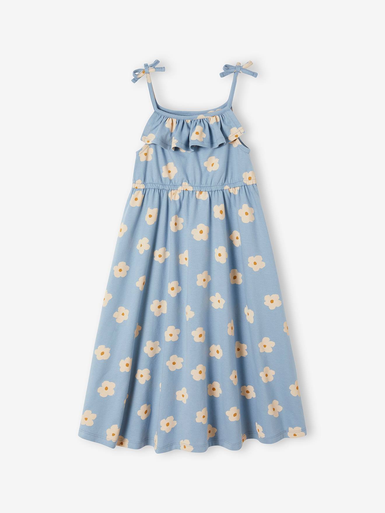 Vertbaudet Mädchen Trägerkleid Oeko-Tex - wollweiß