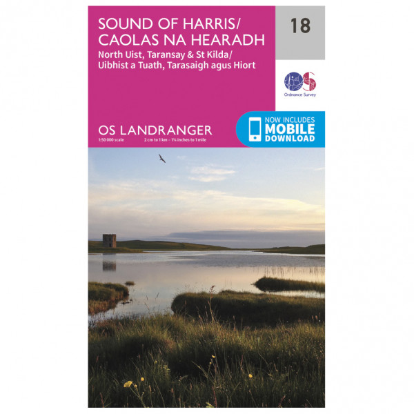 Ordnance Survey - Sound Of Harris L018 - Wanderkarte