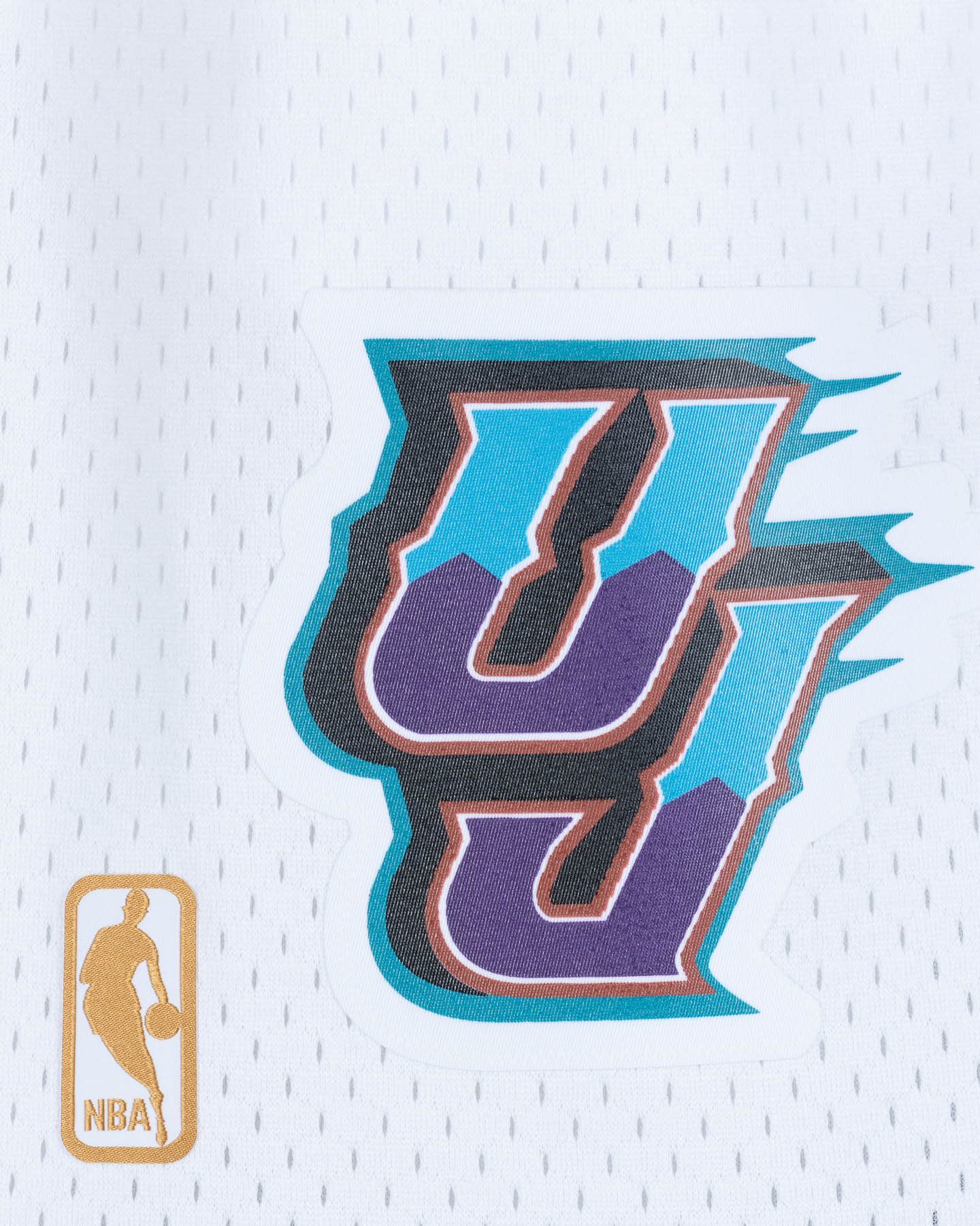 Basketbalové nohavice Mitchell&ness Utah Jazz '96 Association M SHAC19029-SEE96